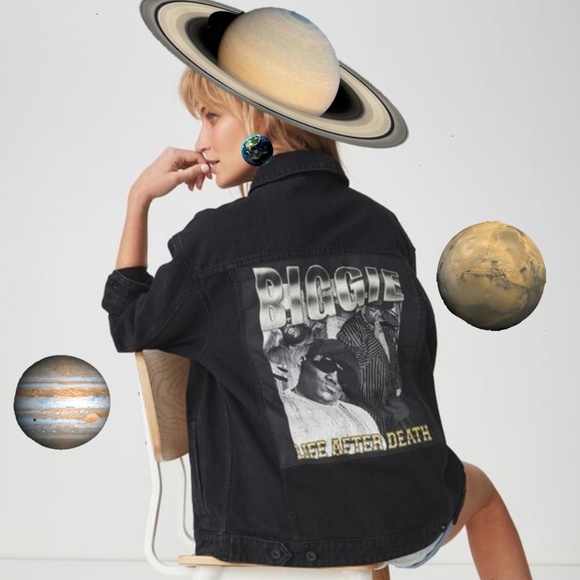 biggie smalls denim jacket